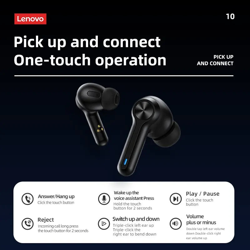 LP3 Pro Earphones TWS Bluetooth 5.0 Wireless HIFI Music Headset Display 1200Mah Battery Headphones Gaming Earbuds