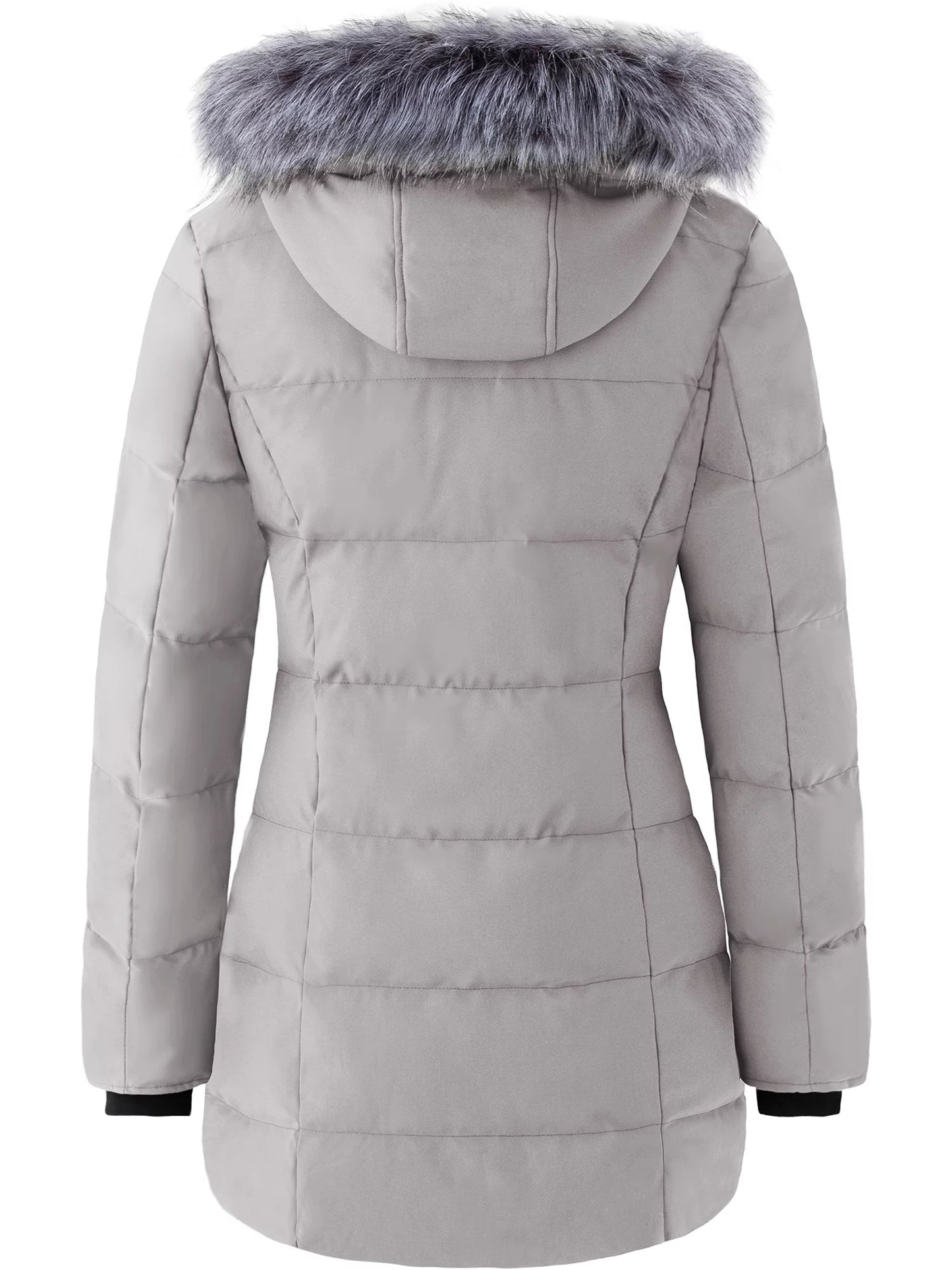 Women'S Winter Jacket Gray L