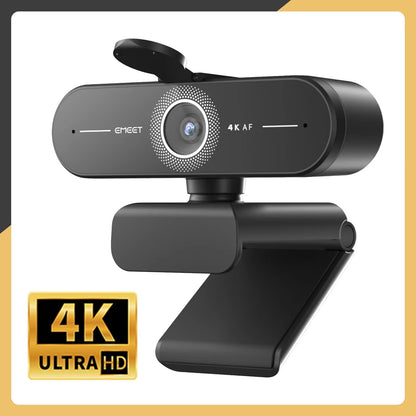 4K Webcam 1440P 2K Web Camera 1080P  C60E Autofocus USB Computer Camera for Living/ Video Call/ Conference