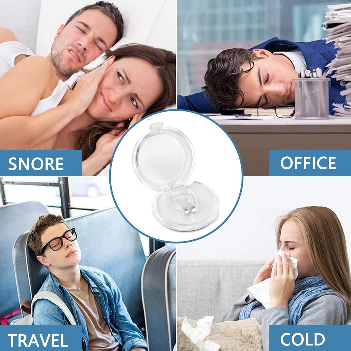 8Pcs anti Snoring Devices 